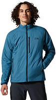 山浩 男式 Kor Strata 夾克,適合登山、遠足和滑雪 | 隔熱、防風、防水