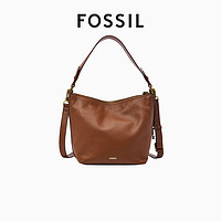 FOSSIL 化石2023年新款腋下包牛皮大容量百搭时尚单肩包女款包包