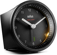 BRAUN 博朗 经典无线电控制模拟时钟 适用于中欧时区 (DCF/GMT+1)