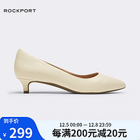 ROCKPORT 乐步 女鞋优雅舒适日常通勤职场商务尖头细跟小猫跟低跟鞋CI9985 CI9985 35