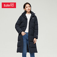 Baleno 班尼路 连帽中长款连帽羽绒服保暖外套