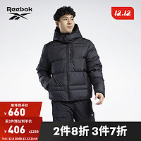 Reebok锐步羽绒服户外夹克外套舒适保暖休闲时尚 GR8979-男款 M