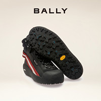 BALLY 巴利 時尚男士黑色皮革雪地靴6301392