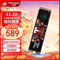 FANXIANG 梵想 2TB SSD固态硬盘 M.2接口NVMe协议PCIe3.0*4 台式机笔记本电脑适用S500MQ