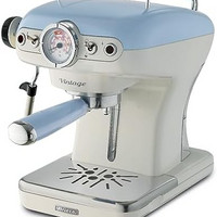 Ariete 1389 意式浓缩咖啡机 0.9L 蓝色.白色 (1000033111)