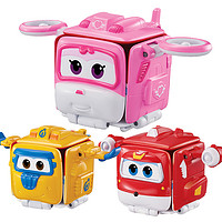 AULDEY 奧迪雙鉆 超級飛俠樂迪小愛疊疊樂多多趣變包裹玩具趣味變形機器人