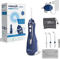 waterpik 洁碧 无线便携式高级洁牙器 口腔冲洗器 WP-563EU 适于旅途携行，白色