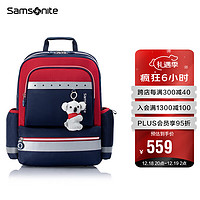 Samsonite 新秀丽 书包23年儿童双肩包背包考拉款TU6*41302藏蓝色4-6年级