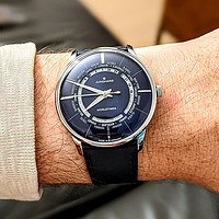 JUNGHANS 德国手表junghans荣汉斯大师世界时背透自动机械男手表送生日礼物