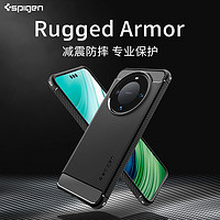 Spigen 适用于华为Mate60 pro+手机壳男士全包防摔保护套轻薄商务高级感硅胶散热软壳磨砂手感不粘指纹