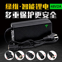 速美特 电动车锂电池充电器48V2A电瓶充电器 48V2A DC头（输出电压54.6V）