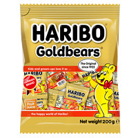 88VIP：HARIBO 哈瑞宝 德国品牌哈瑞宝小熊橡皮糖水果糖qq软糖软儿童糖果小袋分享装200g
