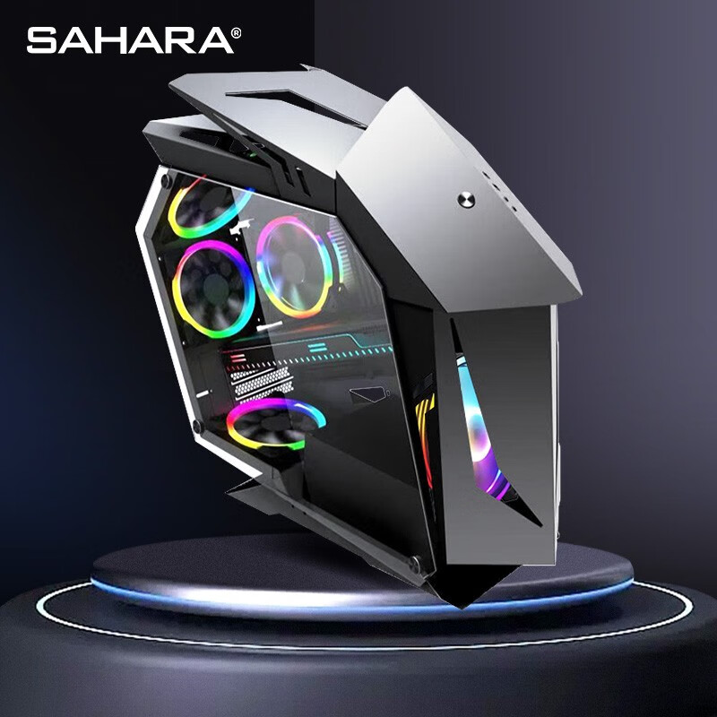  SAHARA/撒哈拉 全侧透钢化玻璃 电脑机箱