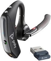 Poly 博詣 Plantronics 繽特力 單耳藍牙耳機 防水 兼容臺式電腦 黑色 206110-102