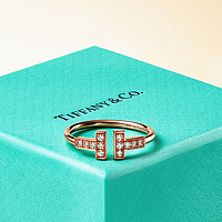 Tiffany&Co. Tiffany T 系列 线圈戒指 双T戒指 7 1/2