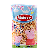 melissa 包邮 希腊进口麦丽莎小猪儿童意面500g宝宝粉红可爱卡通