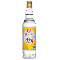 寳岛阿里山 高粱酒 纯粮酒 经典白酒  金标  浓香型  口粮酒 42度 600mL 1瓶 品鉴装 光瓶装 42%vol