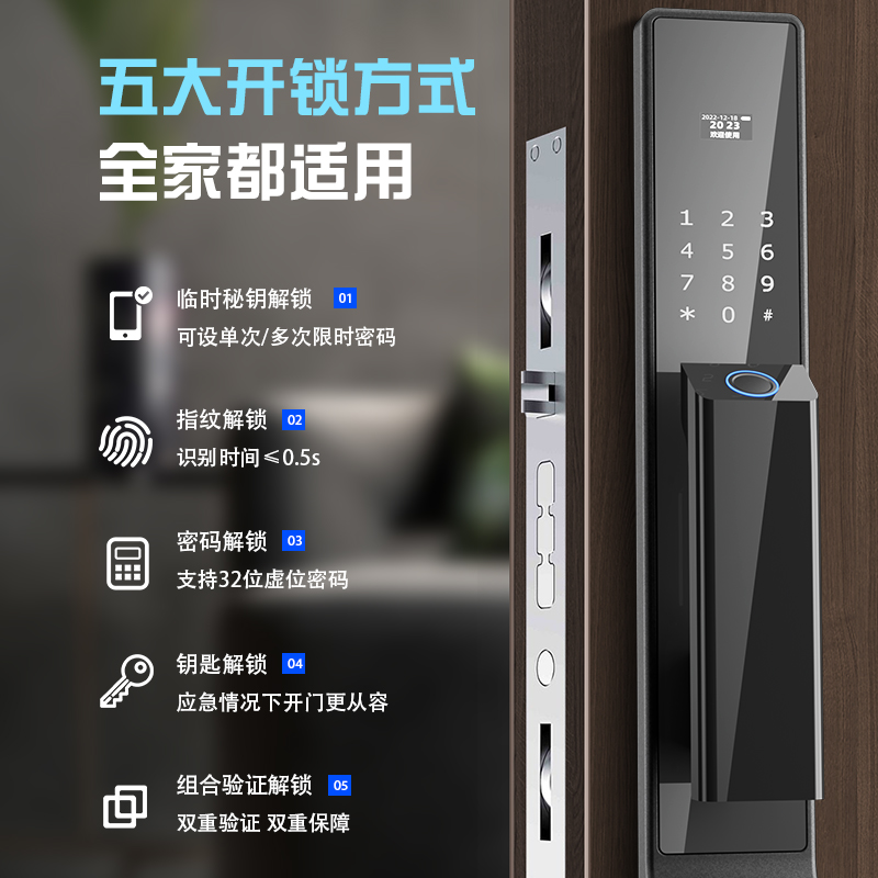 WEIHENG 威恒 全自动智能门锁