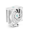 九州風神 玄冰400數顯版白色CPU風冷散熱器（可視化溫度感知/220W/避位塔體/PWM風扇）