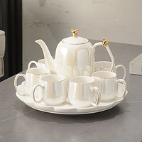 轻奢高档茶具套装2023水杯家用家用客厅茶杯陶瓷精致乔迁礼盒