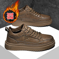 Walker Shop 奥卡索 LN李寜冬季超纤皮高帮加绒棉鞋