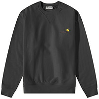 carhartt WIP 刺绣logo装饰圆领卫衣