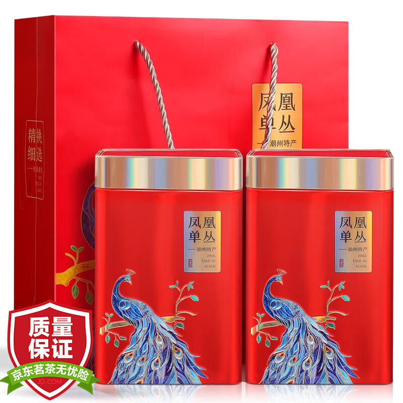 陈一凡 凤凰单枞鸭屎香 潮州高山单丛 特级乌龙茶礼盒装500g