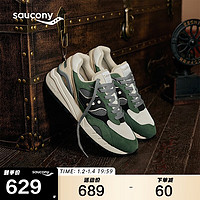 Saucony索康尼SHADOW 6000RE男女运动休闲鞋复古运动鞋绿米黑 42.5