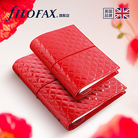 英国filofax domino luxe A5 A6 A7日程本仿皮活页笔记本记事本活页本日记本手帐本