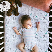 Griny婴儿床笠纯棉宝宝床单ins新生儿床上用品儿童床垫罩单件定做