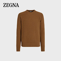 杰尼亚（Zegna）Foliage色 Oasi Cashmere 圆领毛衣UCK81A6-110-N95-54