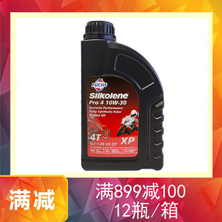 福斯（Fuchs）PRO4 酯类全合成4T四冲程摩托车机油 欧盟 1L*1 10W30 1L