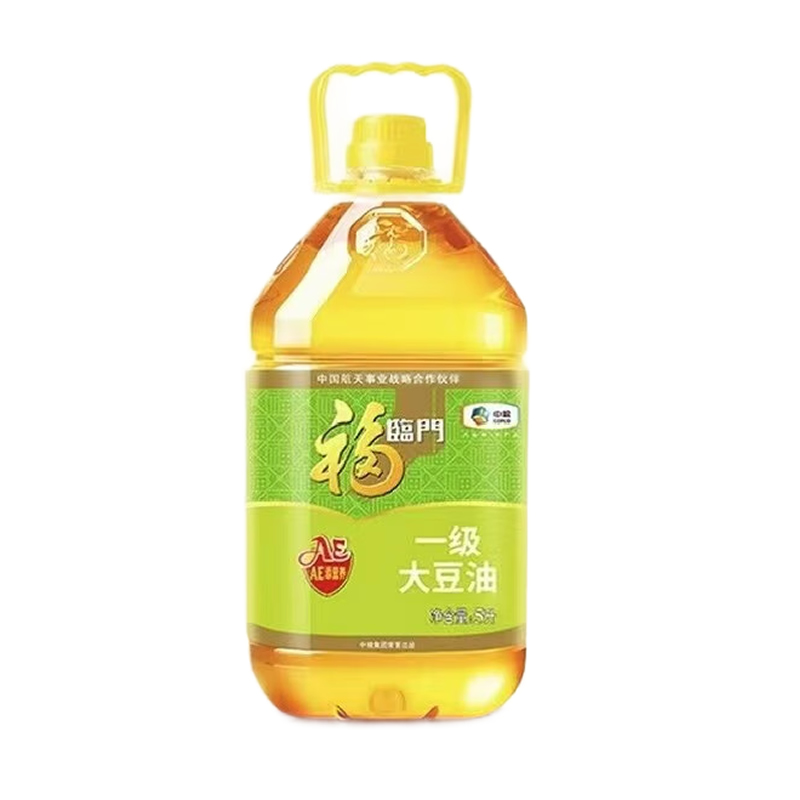 福临门转基因ae一级大豆油食用油 家庭油 5L-D