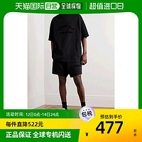 ESSENTIALS 香港直邮潮奢 Essentials 男士Logo-Appliqued 棉混纺针织抽绳短