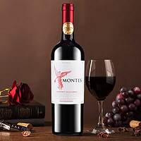 MONTES 蒙特斯 珍藏级红天使干红葡萄酒 智利原瓶进口红酒750ml 红天使单瓶