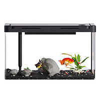 凯希慕 超白亚克力鱼缸桌面小型造景水草金鱼缸家用客厅自循环生态水族箱