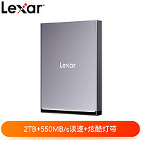 Lexar 雷克沙 SL210 USB3.1 移動固態硬盤 Type-C 2TB 銀色