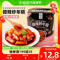 88VIP：清凈園 方便速食網紅韓式甜辣炒年糕條190g