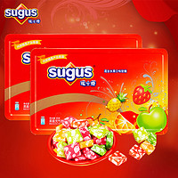 瑞士糖混合水果味软糖413g2盒装圣诞糖果礼盒装软糖零食