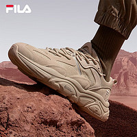 FILA 斐乐 男跑步鞋火星鞋二代2023潮流运动鞋轻便透气老爹鞋 驼丝锦-S-DO 43码