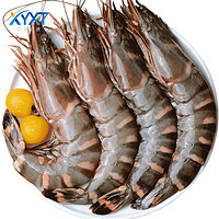 虾有虾途黑虎虾大虾对虾鲜虾海虾 生鲜 虾类海鲜轻食活冻虾超大虾类 15-17厘米500g*2盒【店长|】