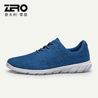 ZERO ZRO零度男鞋春季新款透氣羊毛鞋輕便百搭男士休閑鞋