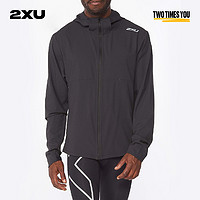 2XU Aero系列夹克 男士运动外套上衣长袖运动衫跑步服速干防雨秋