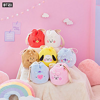 LINE FRIENDS BT21 DREAM BABY系列大容量水桶包 卡通动漫斜挎包