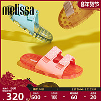 melissa 梅丽莎新款女士时尚一字拖果冻凉鞋33575