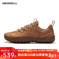 迈乐（Merrell）迈乐经典休闲鞋女款WRAPT系带防滑耐磨舒适轻便裸足鞋 卡基J036012 35