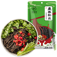 京荟堂 蕨根粉丝200g 粉条凉拌酸辣粉火锅食材南北干货