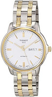 TISSOT 天梭 Men's T0654302203100 Analog Display Swiss Automatic Two Tone Watch