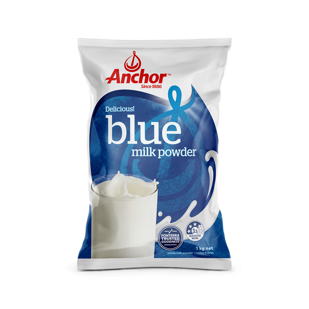 Anchor 安佳 新西兰进口安佳成人奶粉中老年高钙营养奶粉1KG*3