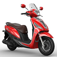 宗申2023款125ET小乔 复古踏板摩托车 苹果红 精致版 全款